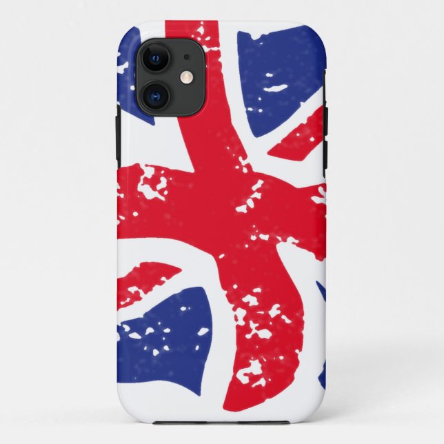 UK Flag Case-Mate iPhone Case (Back)