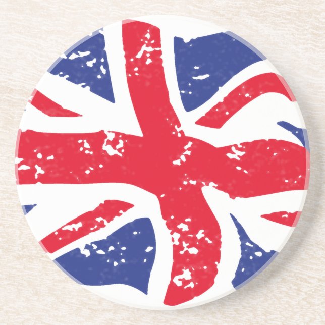 UK Flag Drink Coaster (Front)