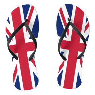 UK flag Flip Flops