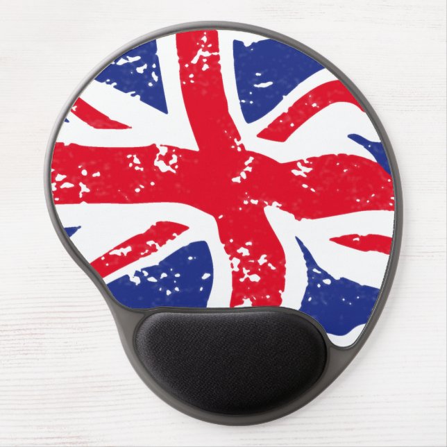 UK Flag Gel Mouse Pad (Front)