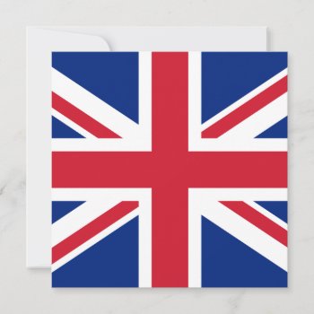 Uk Flag Invitation by the_little_gift_shop at Zazzle