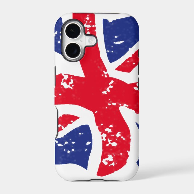 UK Flag Iphone Case (Back)