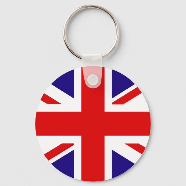 UK Flag Keychain (Front)