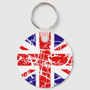 UK Flag Keychain