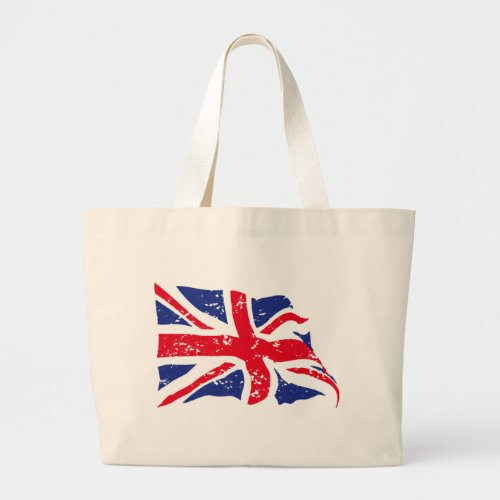 UK Flag Large Tote Bag