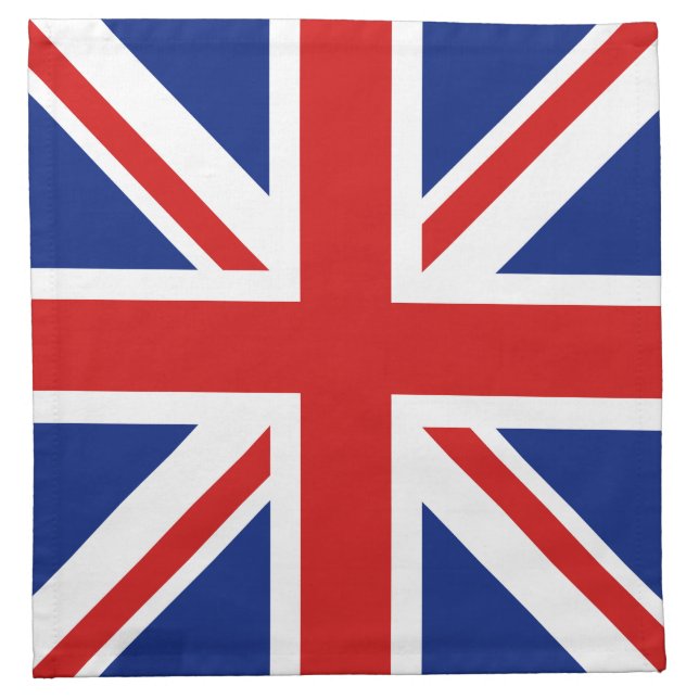 UK Flag Napkin (Front)