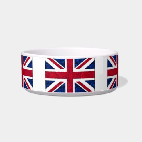 UK FLAG Pet Bowl