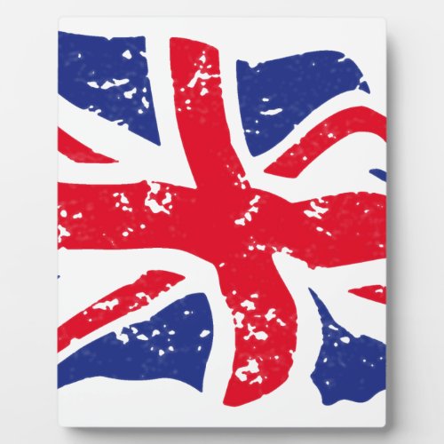 UK Flag Plaque