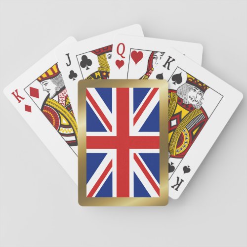 UK Flag Playing Cards
