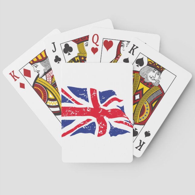 UK Flag Poker Cards (Back)