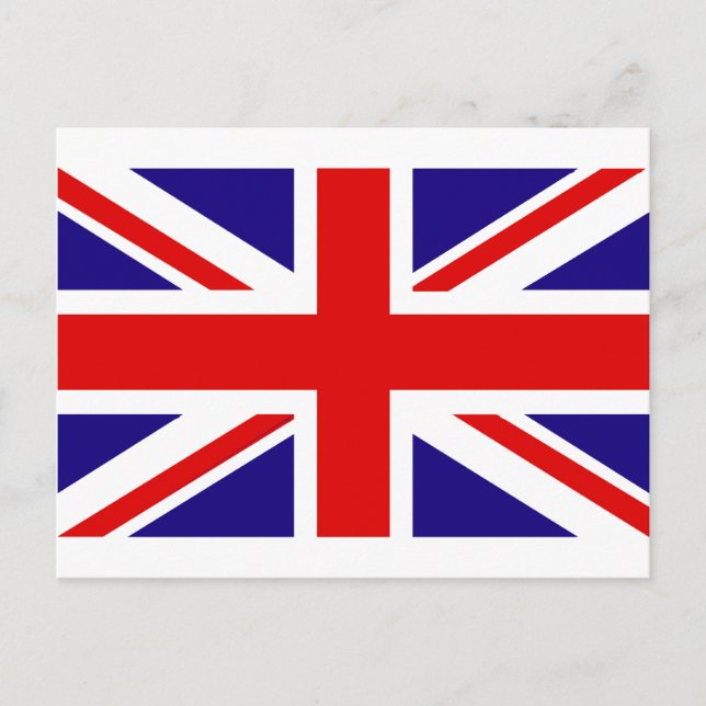 UK Flag Postcard (Front)