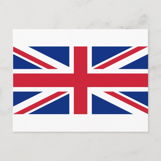 UK Flag Postcard (Front)