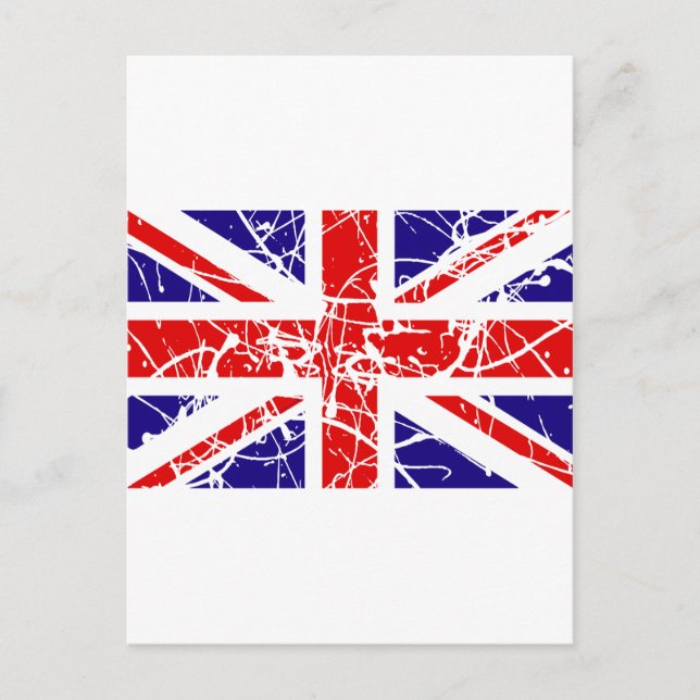 UK Flag Postcard (Front)