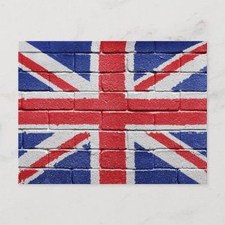 UK Flag Postcard