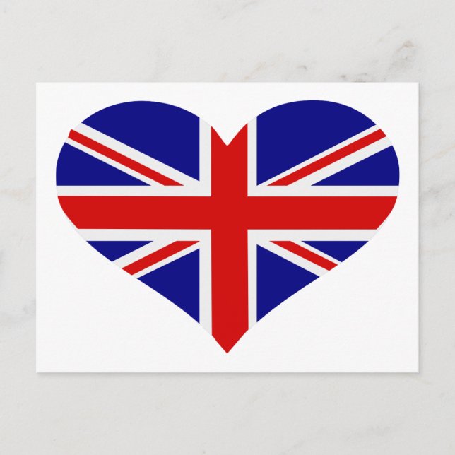 UK flag Postcard (Front)