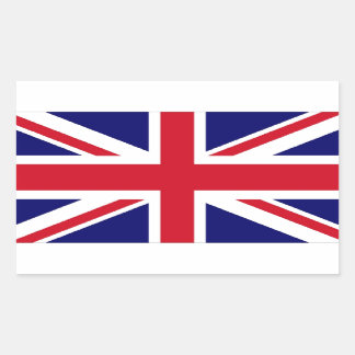 UK Flag Rectangular Sticker