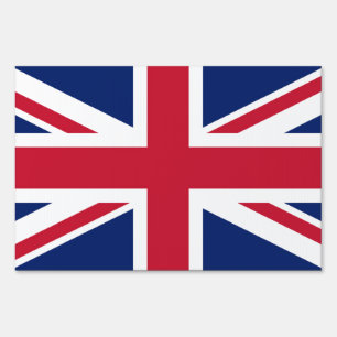 UK flag Sign