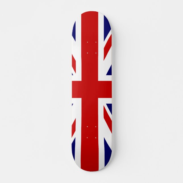 Uk Flag Skateboard Deck (Front)