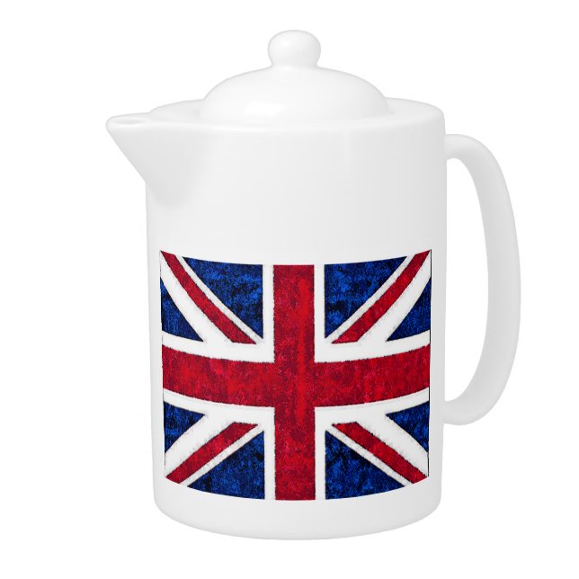 UK FLAG Tea Pot (Right)