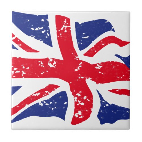 UK Flag Tile