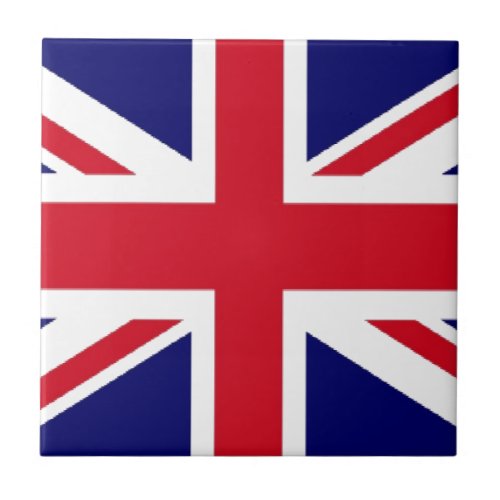 UK Flag Tile