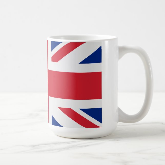 UK Flag Union Jack  Coffee Mug (Right)