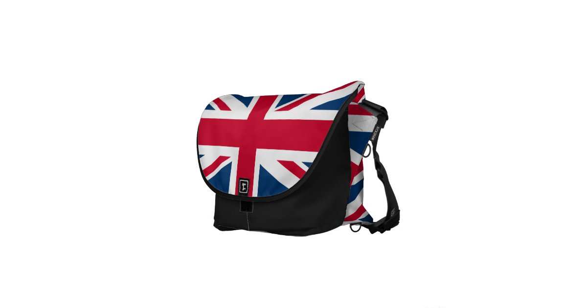 UK Flag Union Jack messenger bag | Zazzle