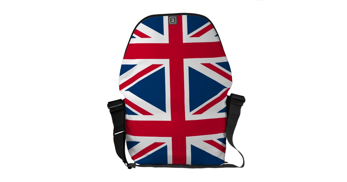 UK Flag Union Jack messenger bag | Zazzle