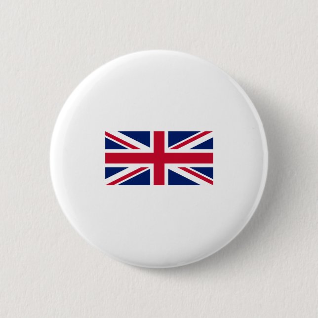 Uk Flag-United Kingdom-England-Union Jack Button (Front)