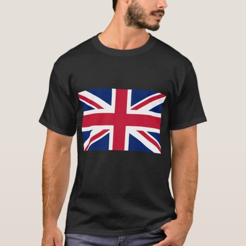 Uk flag  United Kingdom  Union Jack T_Shirt