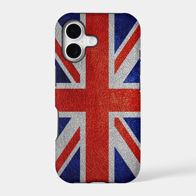 UK flag vintage Iphone Case (Back)