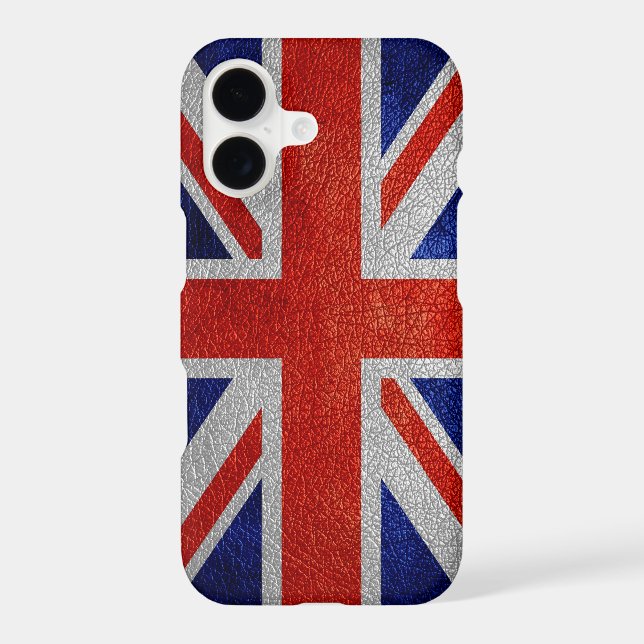 UK flag vintage Iphone Case (Back)