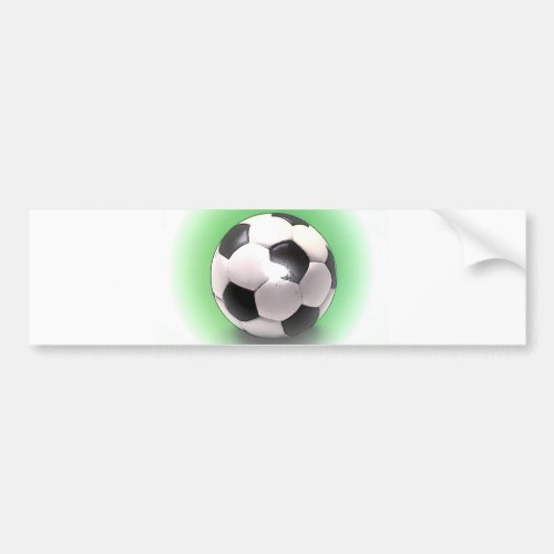 UK Football Ball Bumper Sticker