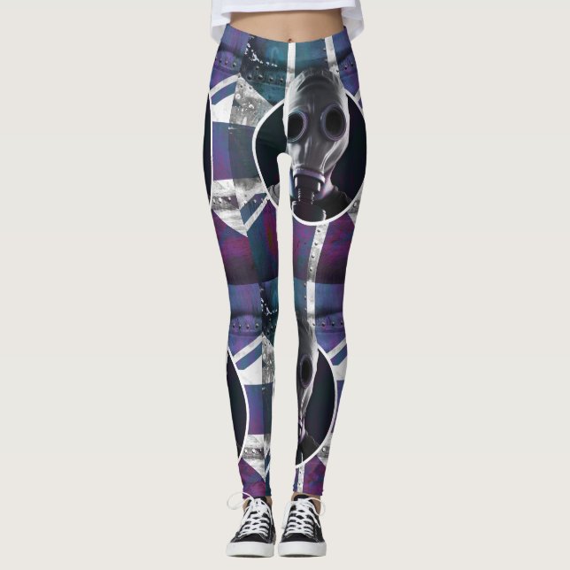 UK Gas Mask Leggings (Front)