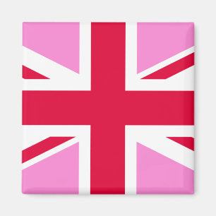 UK Gay Pride (Pink Union Jack) (Gay British Flag) Magnet