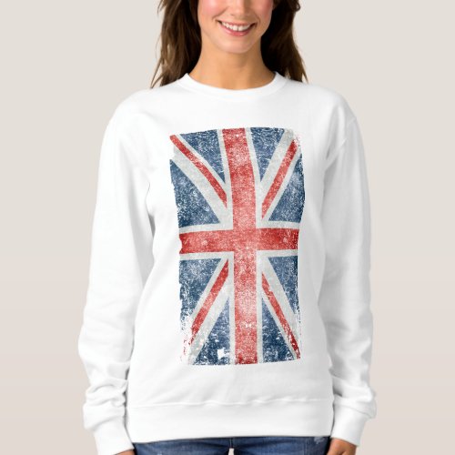 Uk Grunge Flag Sweatshirt