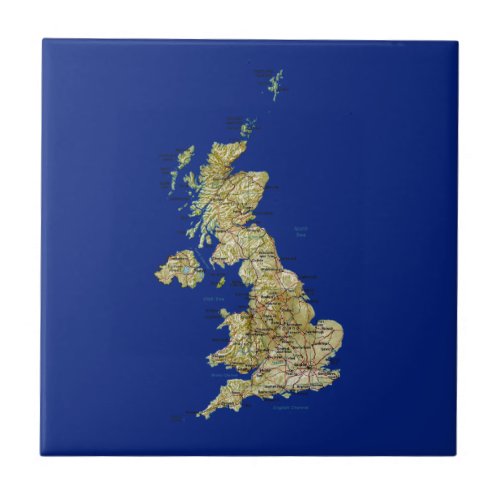 UK Map Tile