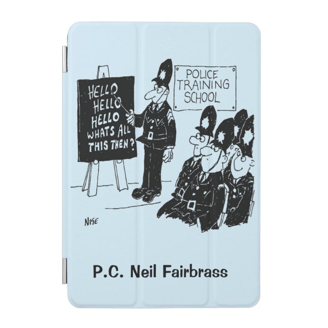 UK Police Training School iPad Smart Cover (Front)