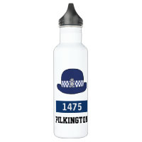 UK Police WPC Hat - Add Number & Name Stainless Steel Water Bottle