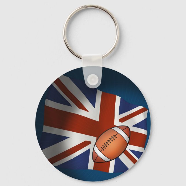 UK Rugby Keychain (Front)