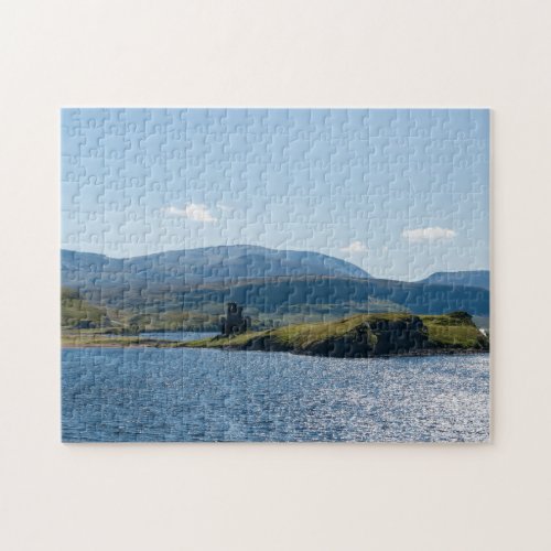 UK Scotland _ Ruined castle Jigsaw Puzzle
