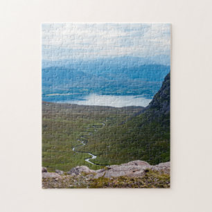 UK, Scotland - Scottish Highlands landscape Jigsaw Puzzle