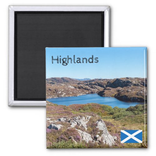 UK Scotland _ Scottish Highlands landscape Magnet