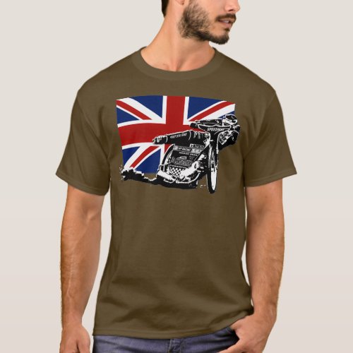 UK Speedway Motorcycle Racing 1  T_Shirt