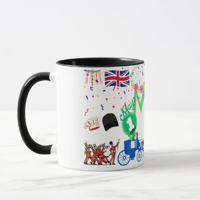 UK Theme Labor Day Mugs (Left)