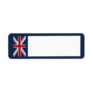 UK Themed Return Address Labels