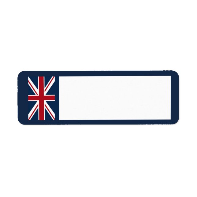 UK Themed Return Address Labels (Front)