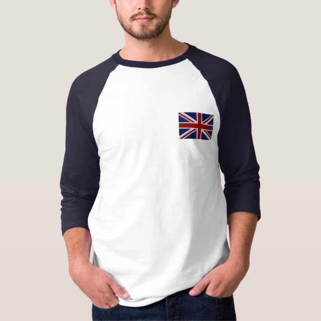 UK UNION JACK BRITISH FLAG Patriotic Shirt (Front)