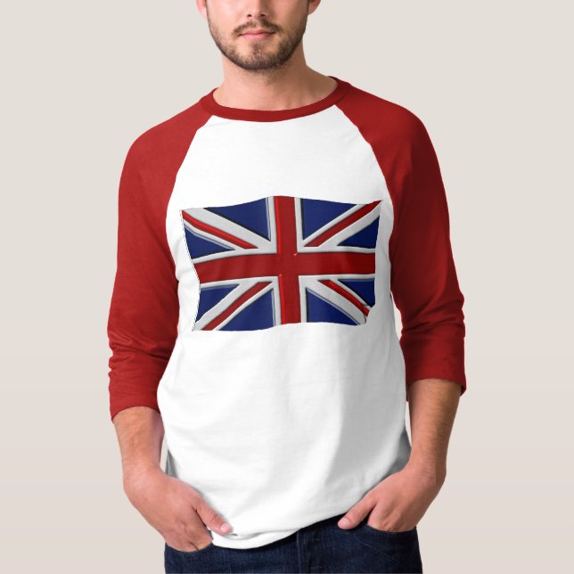 UK UNION JACK BRITISH FLAG Patriotic Shirt (Front)