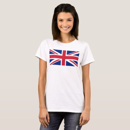 Uk Union Jack Flag 1:2 Scale T-shirt